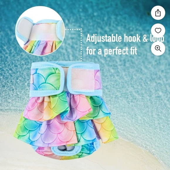 Lot Of 2 Female Dog Diapers And‎ 1 Sanitary Diaper 2 Small And 1 XS See Pictures - Picture 3 of 16